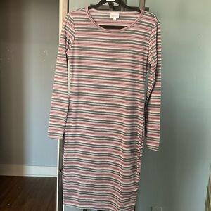 Lularoe Debbie Dress, long sleeve